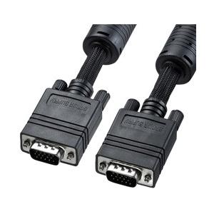 SANWA SUPPLY(サンワサプライ) KC-NMV100K ナイロンメッシュディスプレイケーブ...