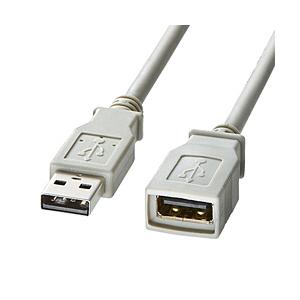 SANWA SUPPLY(サンワサプライ) KBUSBE2K2　USB延長ケーブル