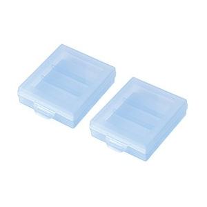 SANWA SUPPLY(サンワサプライ) 電池ケース（単3形用2個セット・ブルー） DG-BT3B...