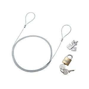 SANWA SUPPLY(サンワサプライ) nanoSaverスロット対応セキュリティワイヤー・南京...