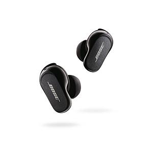 BOSE フルワイヤレスイヤホン QuietComfort Earbuds II Triple Black QCEARBUDSIIBLK ［リモコン・マイク対応/ワイヤレス(左右分離)/ノイズキャンセリング対応］