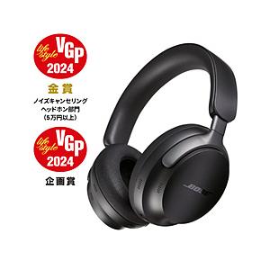 ブルートゥースヘッドホン （空間オーディオ対応） QuietComfort Ultra Headphones Black QCULTRAHPBLK ［ノイズキャンセリング対応 /Bluetooth対応］