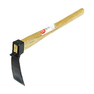 坂謙 手打ち片手鍬 細巾 390mm柄