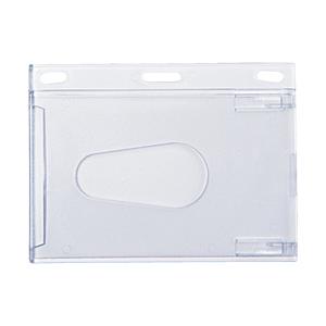 オープン工業 名札用ケース　ハードタイプ　ヨコID　10枚　NB43