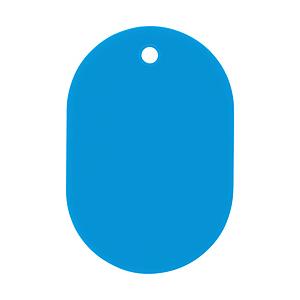 オープン工業 OP　番号札　小　無地　25枚　空 BF-41-LBU