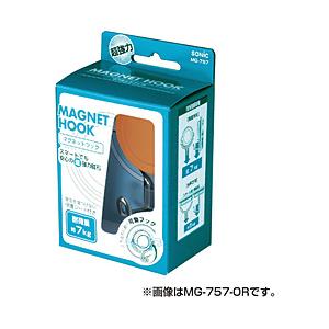ソニック 超強力マグネットフック７ｋｇタイプ白   MG-757-W｜ソフマップ Yahoo!店
