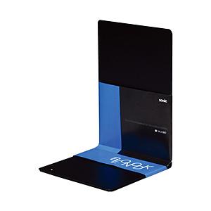 ソニック ブックエンドＬ型大 １組（２枚）黒   DA-318-D