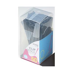 ソニック クリップ付きペンシル   DA-488-D ［HB /50本］