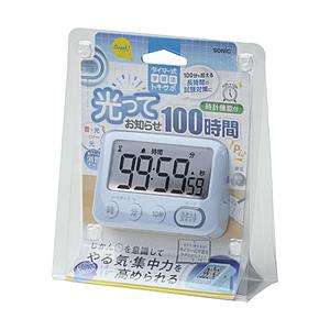 ソニック トキサポ100時間タイマーライトブルー   LV-3288-LB