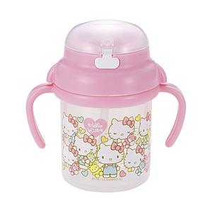 オーエスケー ハローキティ ストローマグ（目盛り容量：200ml） MB-13