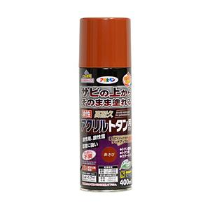 アサヒペン アサヒペン 油性高耐久アクリルトタンスプレー400ML 赤さび
