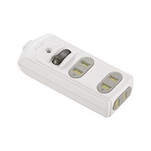 オーム電機 DIYタップ集中スイッチ付き3個口   HS-TM3SWX3-W ［3個口 /スイッチ付...