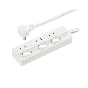 オーム電機 節電タップ3個口5m   HS-TP35EDLP22 ［5.0m /3個口 /スイッチ付...