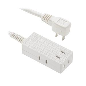 オーム電機 スリムタップ4個口 5m   HS-T45-PBT22 ［5.0m /4個口 /スイッチ...