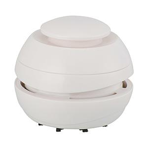 オーム電機 卓上そうじ機 乾電池式 ホワイト JIM-C03-W [紙パックレス式 /コードレス]