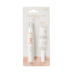 オーム電機 HB-FPT517 フェイスシェーバー（マユ用・ウブ毛用）  ホワイト [振込不可]