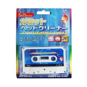 オーム電機 カセットテープヘッドクリーナー乾式　AVM6129 [振込不可]