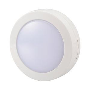 オーム電機 LEDプッシュライト 屋内用/白色   NIT-BLA6PHS-W