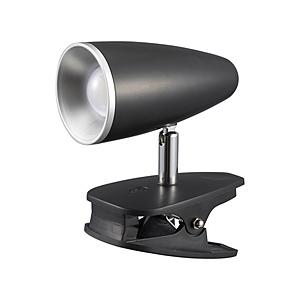 オーム電機 LEDクリップライト昼白色ブラック   LTC-LC12S2-KN ［LED /昼白色］