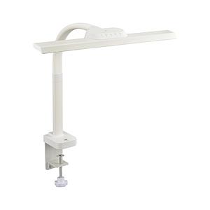 オーム電機 LEDクランプライトTタイプホワイト   AS-LD1118K-W ［LED /昼光色］