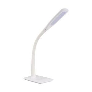 オーム電機 LEDデスクライト 3段階調光  ホワイト DS-LS16MUGH-W ［LED /昼白...