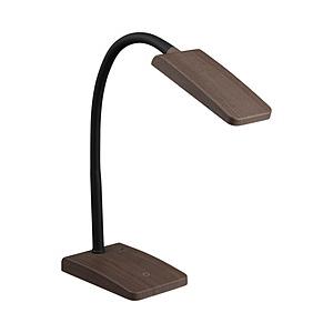 オーム電機 LEDデスクスタンド USBポート付き  ブラウン DS-LS20-T ［LED /昼白...