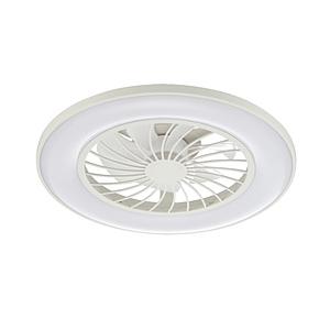 オーム電機 ファン付きLEDシーリングライト 12畳用 調光調色 白   LE-YF49T12Y-W...