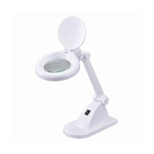 オーム電機 エルズームLEDスタンド DSL80922W ホワイト