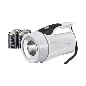 オーム電機 LED強力ライト LPP-10B5 LED /単1乾電池×4