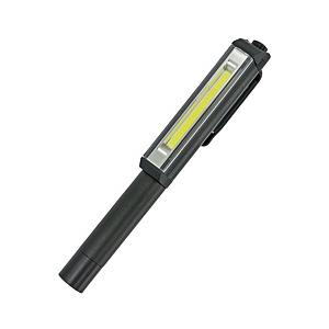 オーム電機 フルアルミ作業ライト   SL-W180R6C ［LED /単4乾電池×3］