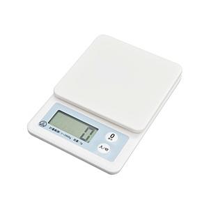 オーム電機 クッキングスケール 2kg計  ブルー COK-S201-A