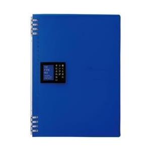 キングジム リングノート　テフレーヌ　9855TTEアオ   9855TTE-B