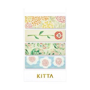 キングジム ［マスキングテープ］キッタ フラワー2 KIT022