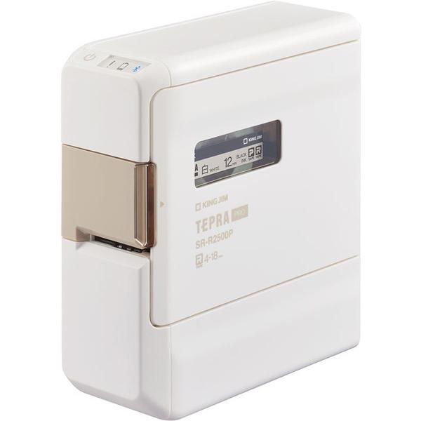 キングジム ラベルプリンター「テプラ」PRO　SR-R2500P-W   SR-R2500P-W