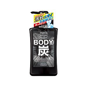 コーセーコスメポート 【メンズソフティモ】 ボディソープ 炭 シトラスミントの香り (550ml)