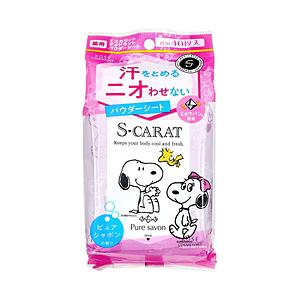 コーセーコスメポート S・CARAT(エスカラット)薬用デオドラント パウダーシート （ピュアシャボ...