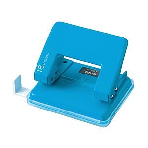 カール事務器 2穴パンチ  ブルー CPN-18-B