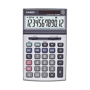 CASIO(カシオ) 卓上電卓 （12桁） JS-200W-N