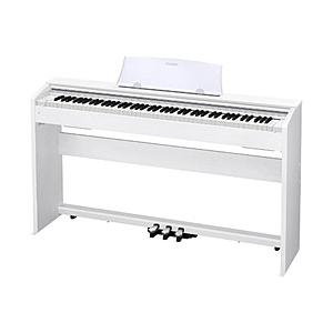 CASIO(カシオ) PX-770WE 電子ピアノ Privia ホワイトウッド調 [88鍵盤] PX770WE ※配送のみ 【お届け日時指定不可】 [振込不可]