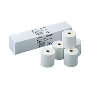 CASIO(カシオ) レジスタ・プリンタ電卓用ロール普通紙 （5ロール入り）　RP-5860X5