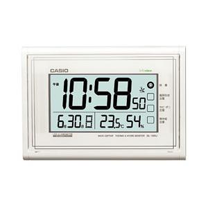 CASIO(カシオ) IDL-150NJ-7JF 温度・湿度計付き 生活環境お知らせクロック 電波掛...