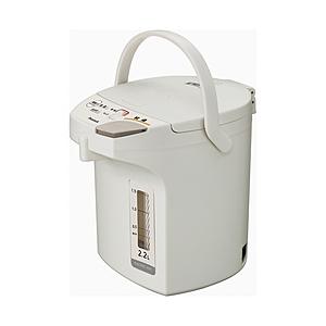 ピーコック 電気ポット（電動給湯式）省エネタイプ　2.2L  ライトグレー WMS-22HL ［2....
