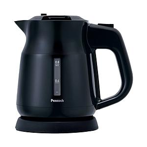 ピーコック ピーコック　電気ケトル  ブラック WGK-08B ［0.8L］