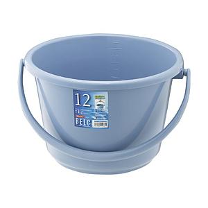 リス ベルク 広口バケツ ブルー 12WB ＜KBK4804＞