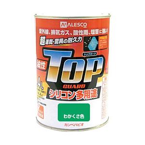 カンペハピオ カンペ　油性トップガード0.4Lわかくさ色　1190184