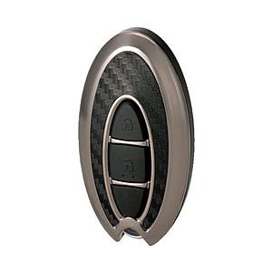 カーメイト DZ238 キーカバー 日産用A カーボン調 ブラックメッキ