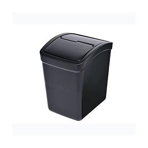 カーメイト CZ264 おもり付ゴミ箱 L フタ付