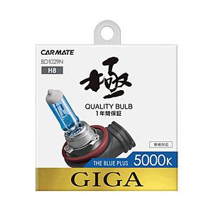 カーメイト BD1029N ザ・ブループラス5000K H8