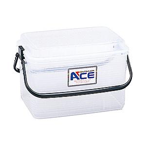 サンコープラスチック コンテナーエース M  ナチュラルブラック 16407