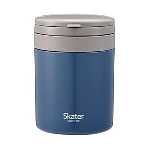 スケーター 折りたたみハンドルデリカポット500ml　アッシュブルー